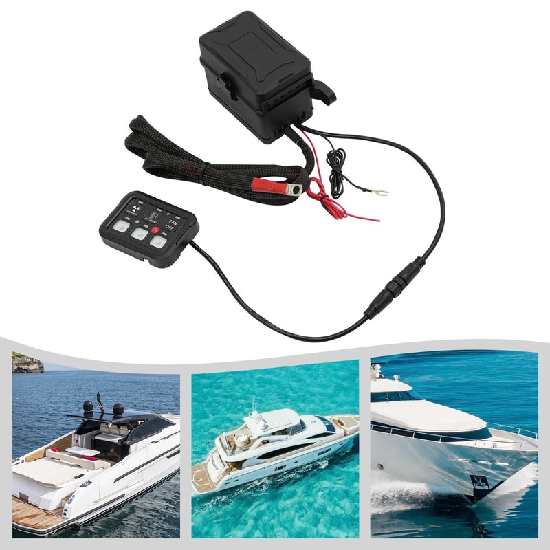 Premium Circuit Gang Switch Panel With Control Box For Marine RV 8