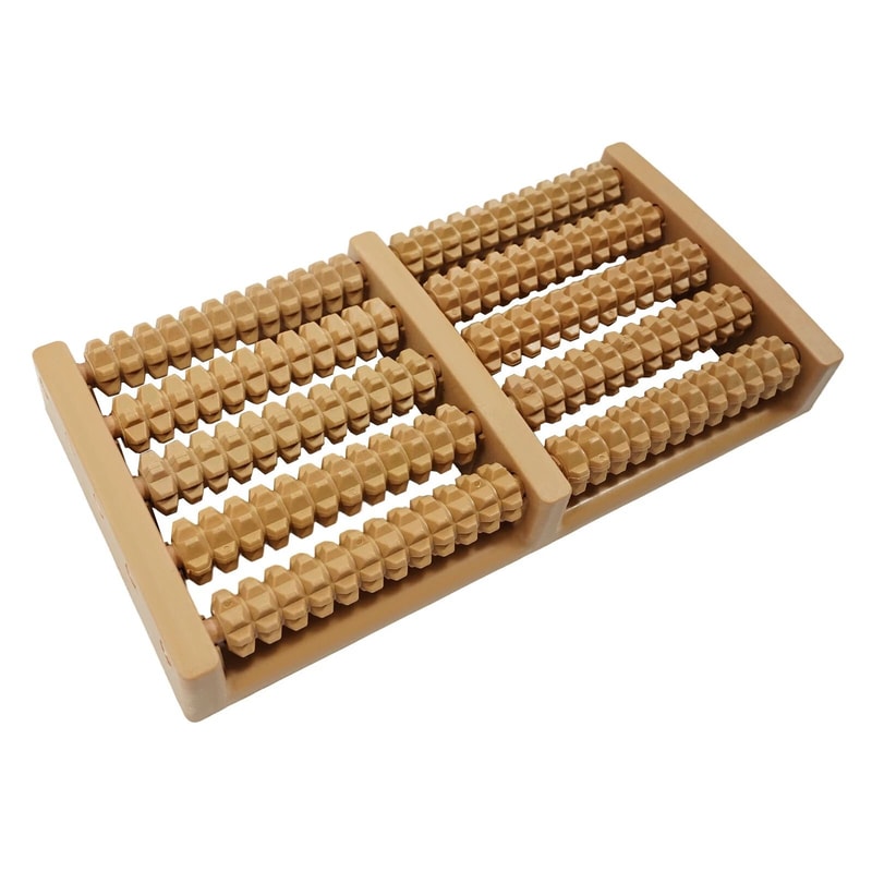 Natural Wooden Foot Bath Bucket With Massage Roller For Relaxing Foot Soaks 11