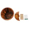 Natural Wooden Foot Bath Bucket With Massage Roller For Relaxing Foot Soaks 14