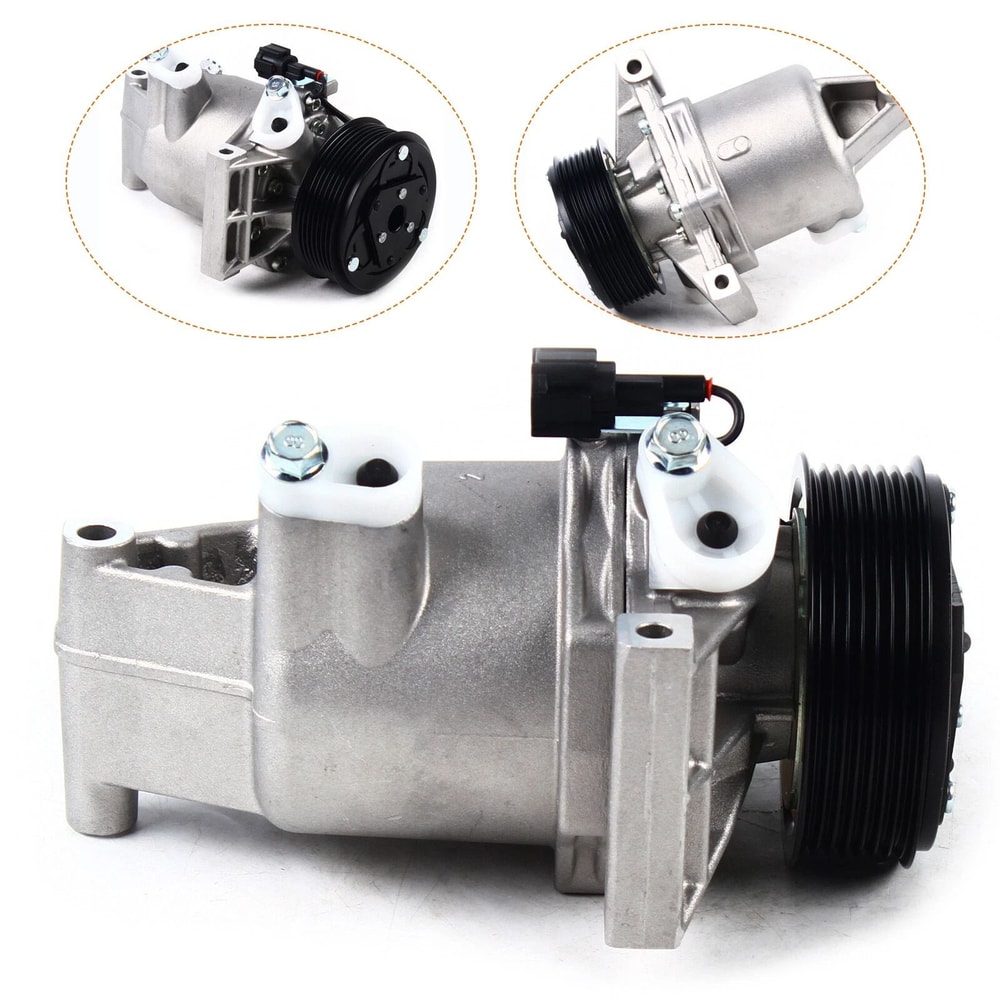 Premium Auto AC Compressor With AC Clutch Direct Replacement For Nissan Versa Juke 10