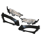 Kia Optima Front Bumper Fog Light Halo Bezel Kit Direct Replacement Fog Lights 15