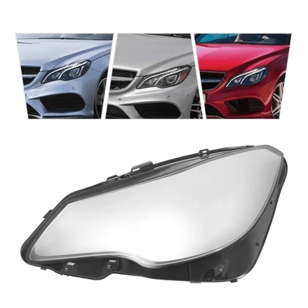 Mercedes Coupe Left Headlight Lens Cover Clear Replacement 3