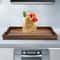 Wooden Noodle Board Stove Cover With Built In Handles For Extra Kitchen Counter Space 6