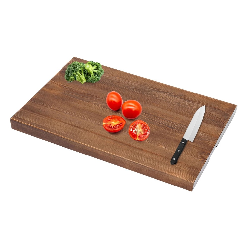 Wooden Noodle Board Stove Cover With Built In Handles For Extra Kitchen Counter Space 3