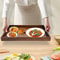 Wooden Noodle Board Stove Cover With Built In Handles For Extra Kitchen Counter Space 0