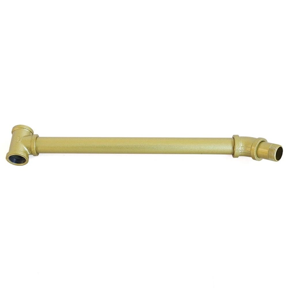 Industrial Pipe Wall Mounted Clothes Rack Metal Garment Rail For Closet And Boutique Display 4