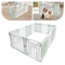 Premium Indoor Dog Playpen Pet Safety Fence Panel Pet Exercise Pen With Door Spacious Sturdy Easy 4