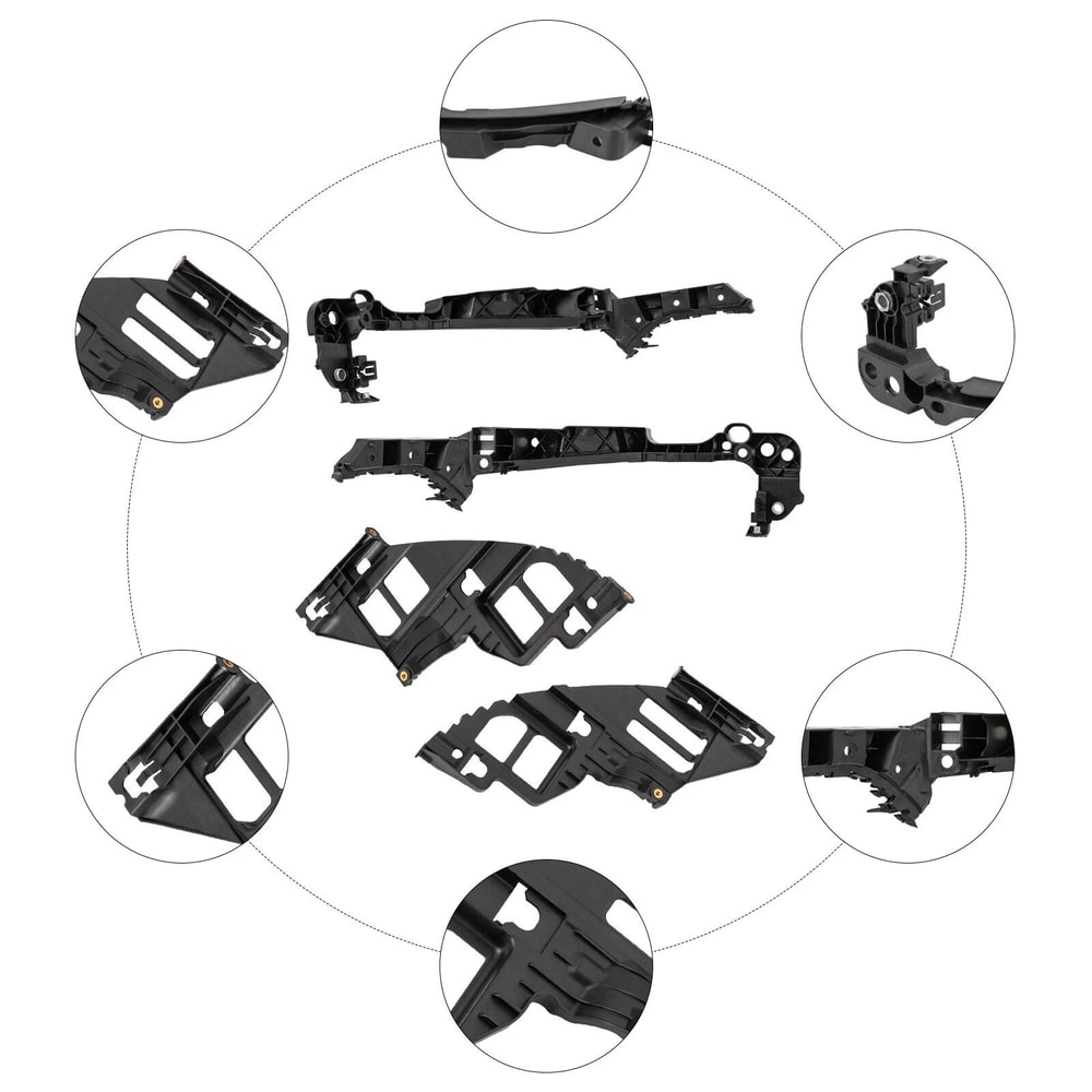 VW Golf GTI MK Front Headlight Support Bracket Set 14