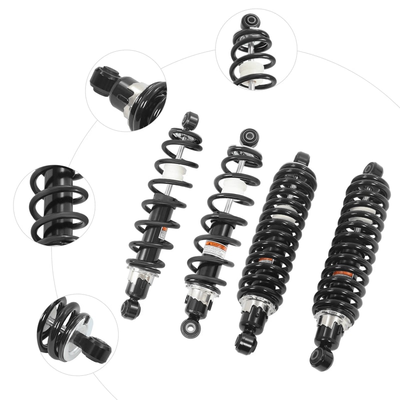 Front Left Right Shock Absorbers For Kawasaki Mule Pro 12