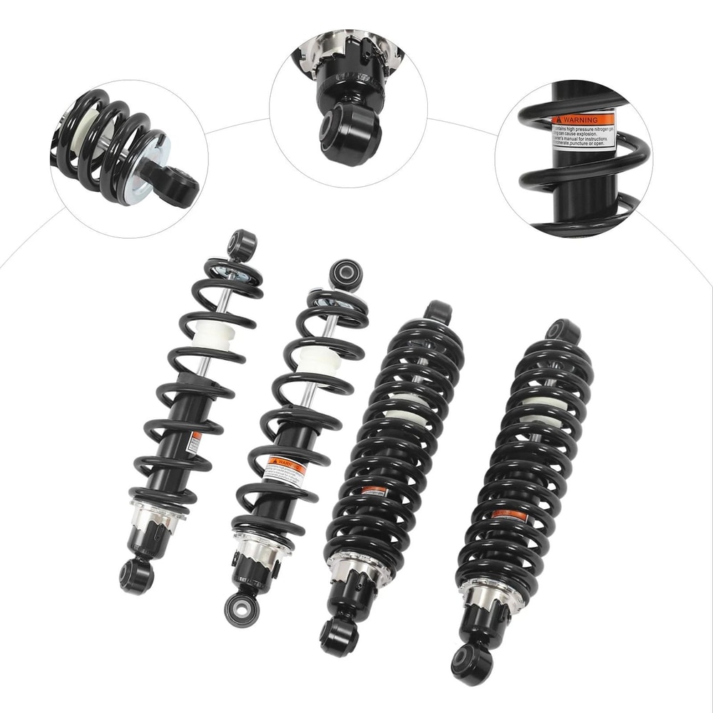 Front Left Right Shock Absorbers For Kawasaki Mule Pro 13