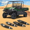 Front Left Right Shock Absorbers For Kawasaki Mule Pro 2