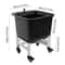 Commercial Floor Mop Sink With Wheels Deep Utility Basin And Pop Up Drain 19