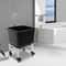 Commercial Floor Mop Sink With Wheels Deep Utility Basin And Pop Up Drain 4