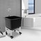 Commercial Floor Mop Sink With Wheels Deep Utility Basin And Pop Up Drain 4