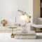 Elegant Green Glass Flower Table Lamp Glass Flower Table Lamp For Bedroom Desk 15