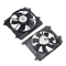 Honda Civic Cooling Fan And AC Condenser Fan Set 0