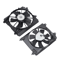 Honda Civic Cooling Fan And AC Condenser Fan Set 0
