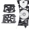 Honda Civic Cooling Fan And AC Condenser Fan Set 17