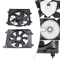Honda Civic Cooling Fan And AC Condenser Fan Set 17