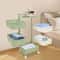 Tier Rotating Storage Rack With Wheels For Kitchen Pantry And Produce 15