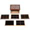 Layer Brown Jewelry Box Organizer With Drawers 16