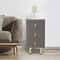 Modern Small Bedside Cabinet With Drawers Narrow Nightstand For Bedroom Storage 17