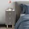 Modern Small Bedside Cabinet With Drawers Narrow Nightstand For Bedroom Storage 18