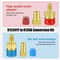 Premium Adapter Kit With High Low Side Car AC Quick Couplers 3