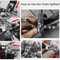 Bike Repair Tool Kit With Chain Cutter Crank Puller And Freewheel Remover 7