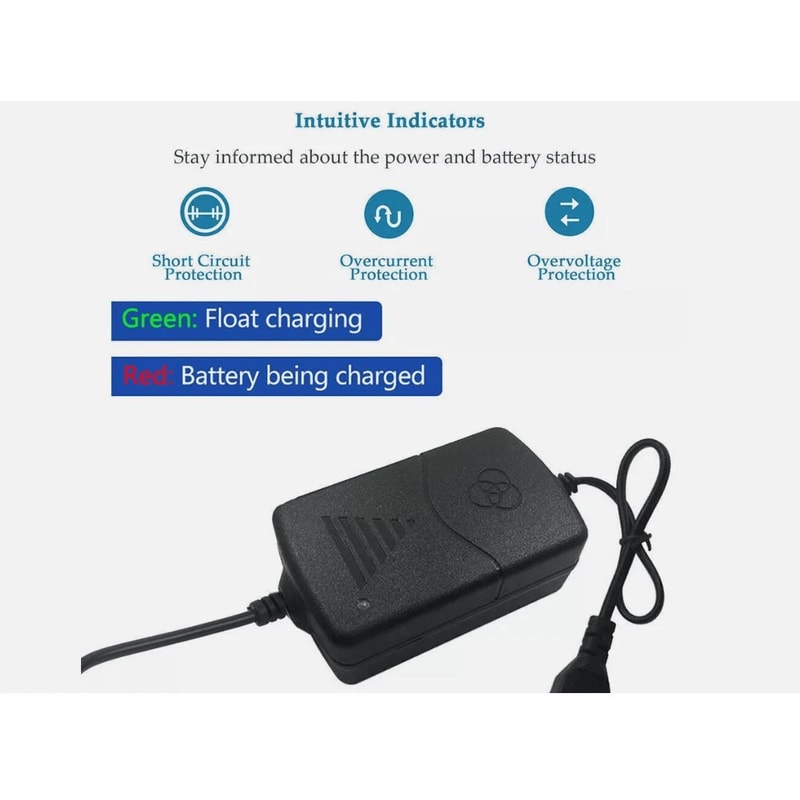 Battery Charger Maintainer For Car Truck Motorcycle ATV RV 2