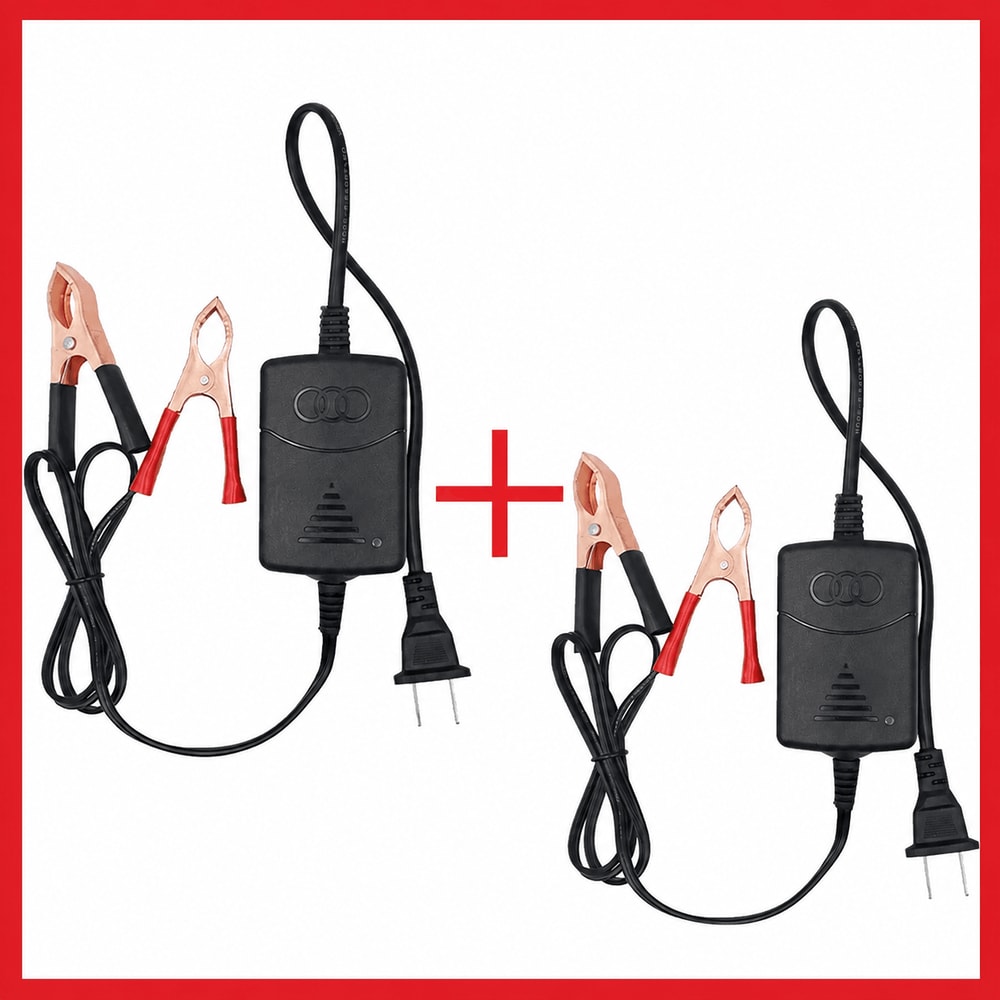 Battery Charger Maintainer For Car Truck Motorcycle ATV RV 0