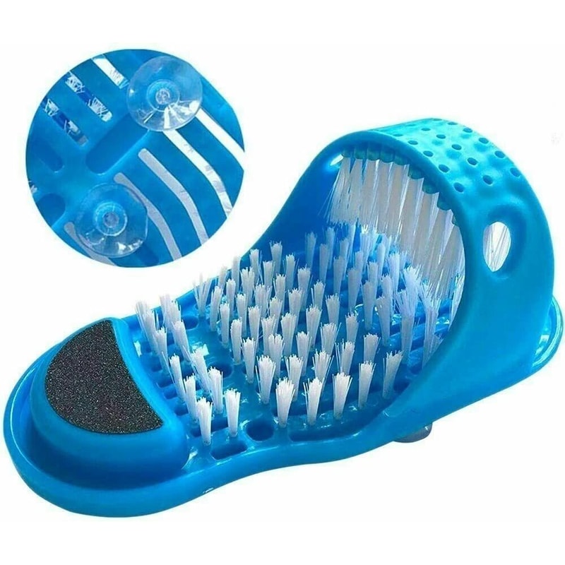 Premium Shower Foot Scrubber Exfoliating Massager Brush For Deep Clean 1