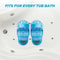 Premium Shower Foot Scrubber Exfoliating Massager Brush For Deep Clean 3