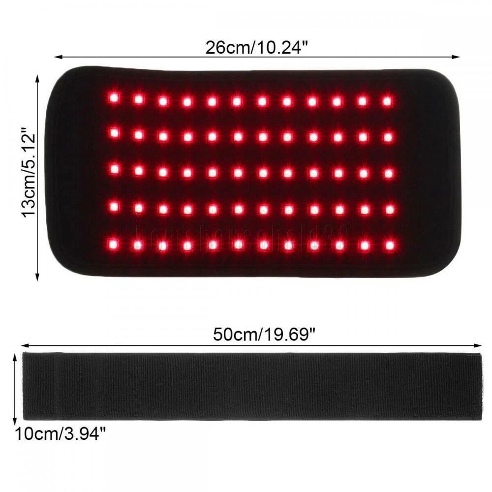 Advanced Red Light Therapy Belt For Pain Relief Dual Infrared Wrap 18