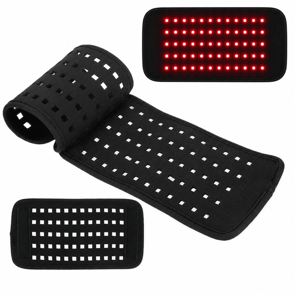 Advanced Red Light Therapy Belt For Pain Relief Dual Infrared Wrap 0