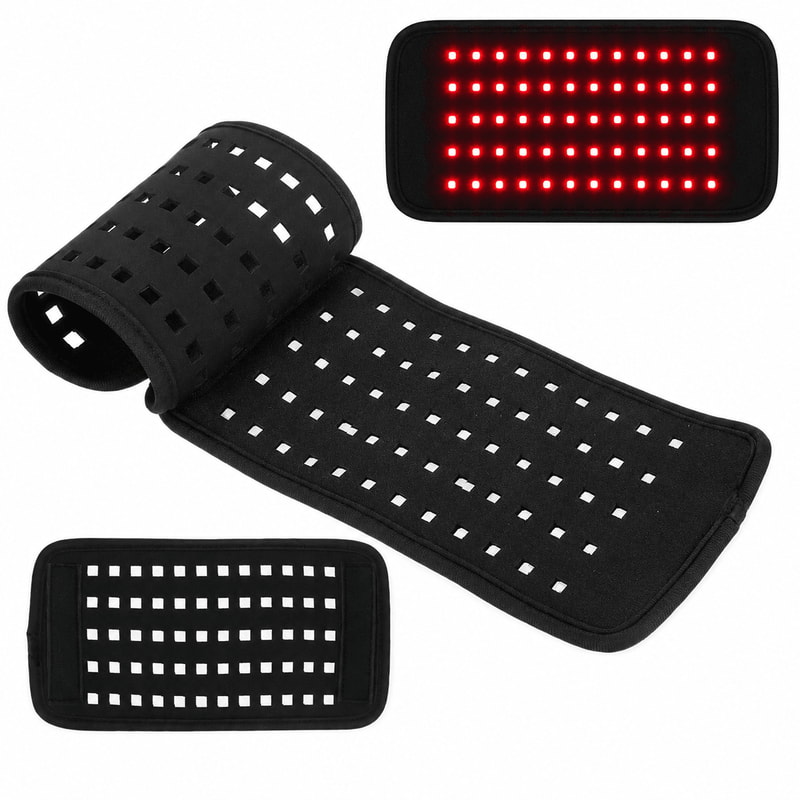 Advanced Red Light Therapy Belt For Pain Relief Dual Infrared Wrap 0