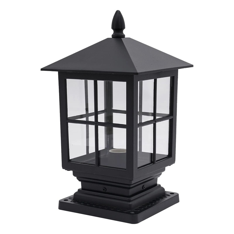 Premium Aluminum Outdoor Post Lantern Durable Outdoor Post Light For Garden Yard 9