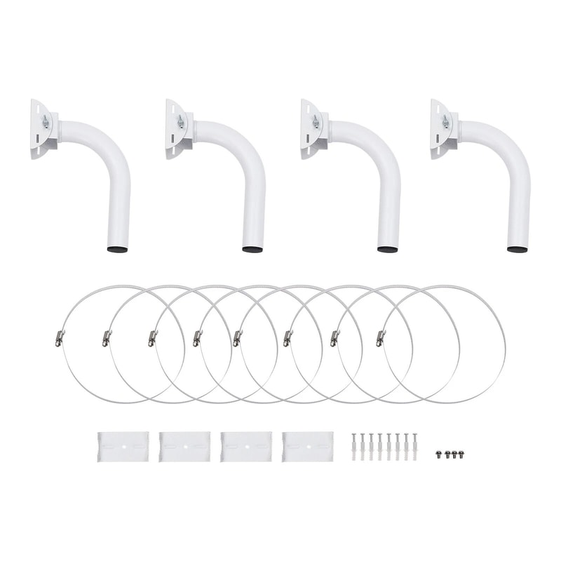 Outdoor Wireless Bridge Bracket Pole Mount Kit Pack 4