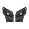Honda Civic Cowl Cover Wiper Trim Set Black 9