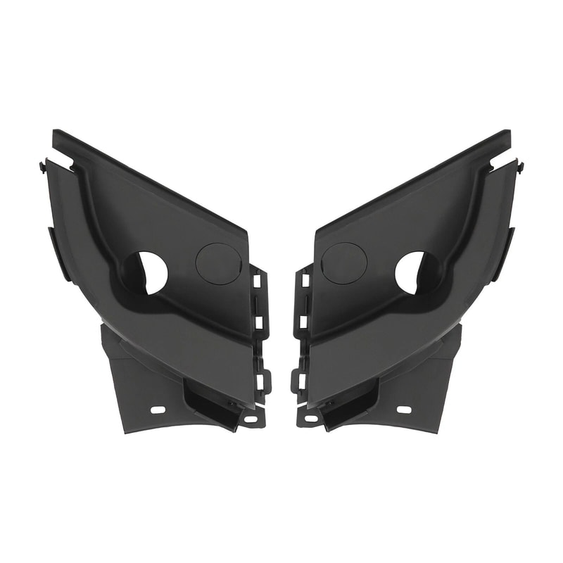 Honda Civic Cowl Cover Wiper Trim Set Black 9