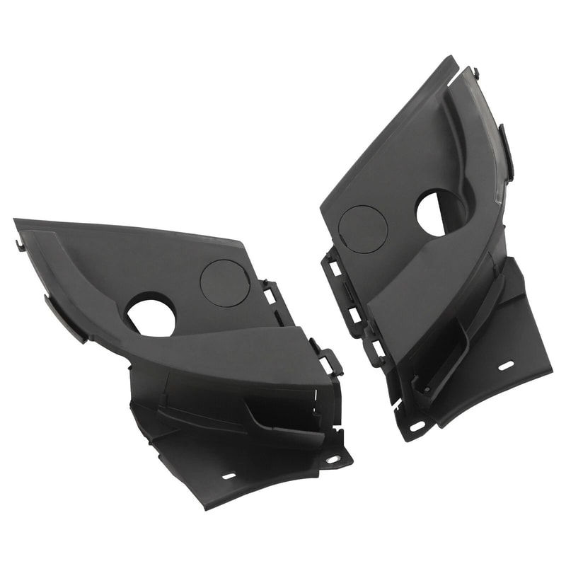Honda Civic Cowl Cover Wiper Trim Set Black 3