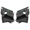 Honda Civic Cowl Cover Wiper Trim Set Black 4