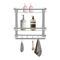 Premium Wall Mounted Tier Shower Caddy Rack Durable Bathroom Storage Organizer 4
