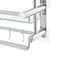 Premium Wall Mounted Tier Shower Caddy Rack Durable Bathroom Storage Organizer 9
