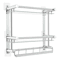 Premium Wall Mounted Tier Shower Caddy Rack Durable Bathroom Storage Organizer 11
