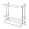 Premium Wall Mounted Tier Shower Caddy Rack Durable Bathroom Storage Organizer 7