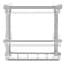 Premium Wall Mounted Tier Shower Caddy Rack Durable Bathroom Storage Organizer 6