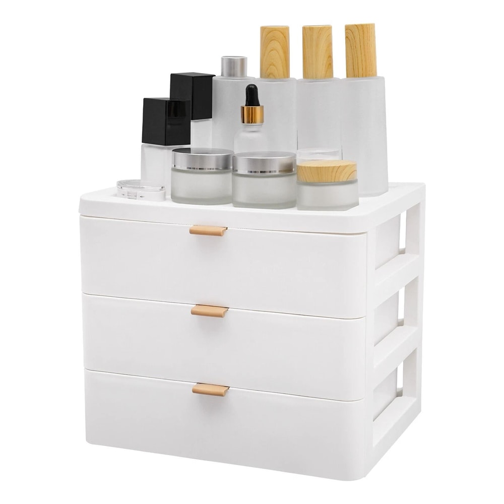 Premium Layer Desktop Jewelry Organizer Drawer Storage Box Space Saving Desk Storage Organizer 2