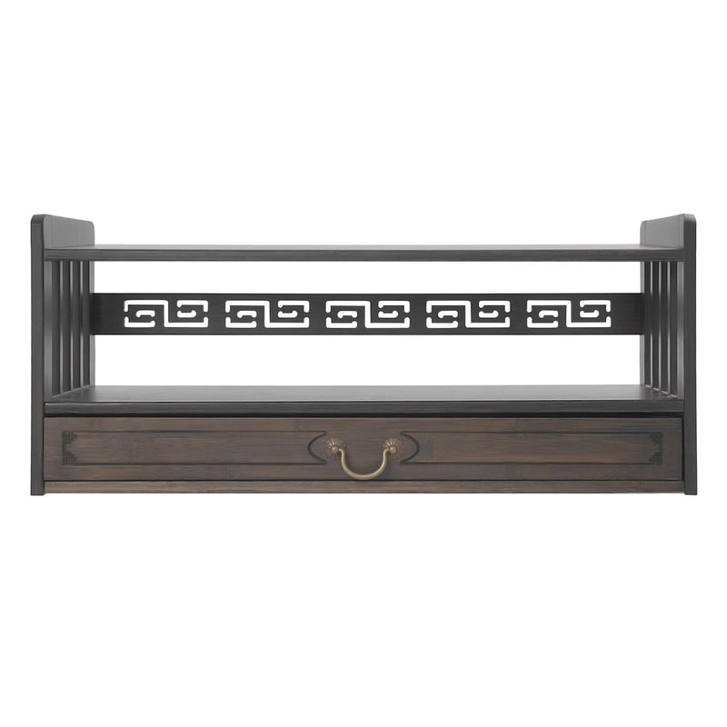 Classic Wooden Altar Entry Console Table With Drawer Versatile Vintage Storage Accent 9