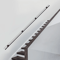 Premium Wall Mounted Handrail Industrial Pipe Handrail In Black Cast Iron 0